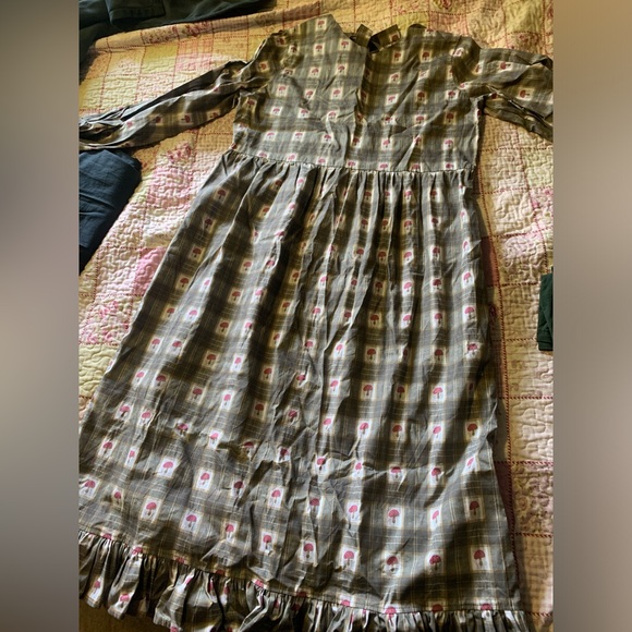 Megan Crosby handmade maxi mushroom dress - Picture 2 of 5